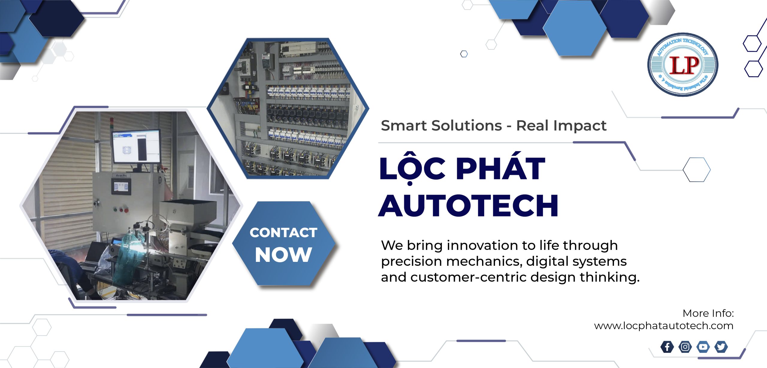 Lộc Phát Autotech - Chuyên cung cấp giải pháp cơ khí – tự động hóa toàn diện